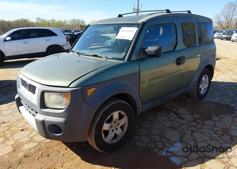 2004 Honda Element Ex from USA, damaged, VIN 5J6YH28614L035726